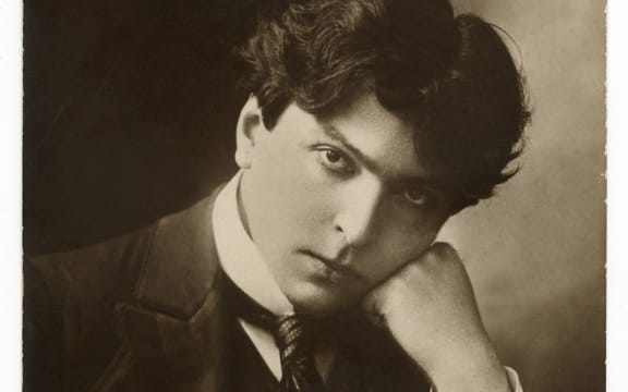 Romanian composer George Enescu