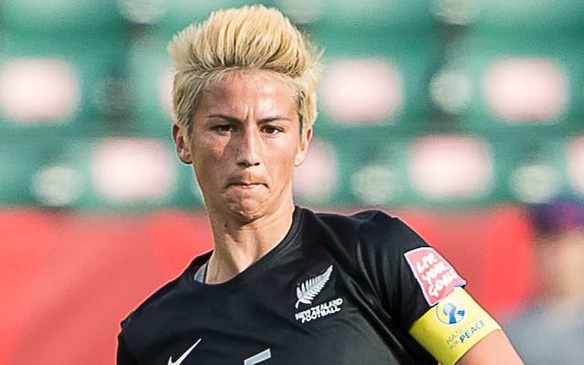 Abby Erceg at the World Cup, 2015.