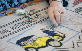 Tapestry closeup