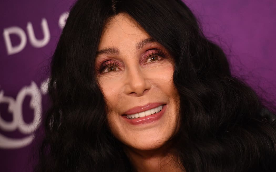US singer and actress Cher attends Cirque du Soleil’s KOOZA red carpet premiere at the Santa Monica Pier, in Santa monica, California, October 24, 2024. (Photo by Chris DELMAS / AFP)
