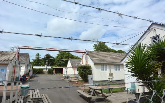 Refugees sleeping quarters at the Mangere Refugee Resettlement Centre in 2016.