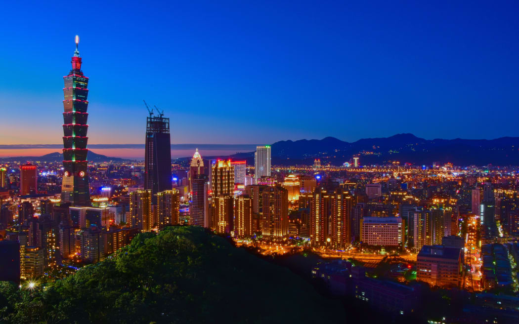 Taipei skyline