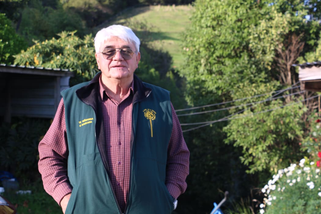 Pa Ropata at his home in Welcome Bay, Tauranga.