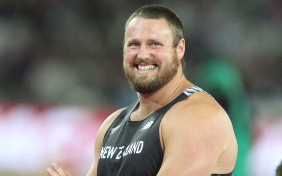 World champion New Zealand shot putter Tom Walsh.
