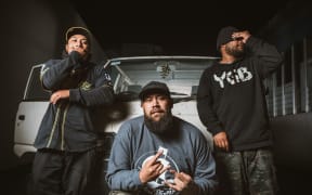 Team Dynamite's Tony Tz, Lucky Lance and Haz' Beats.