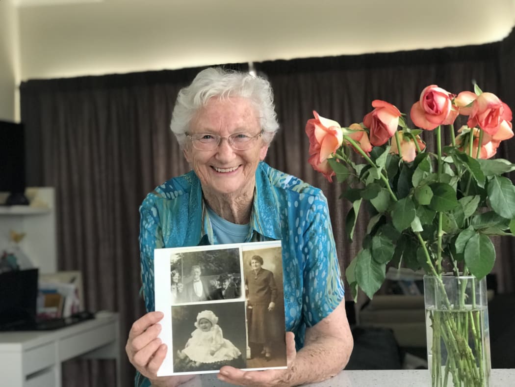 Natalie Watkin is proud of her suffragist great-grandmother who fought for property rights. Auckland, 2018