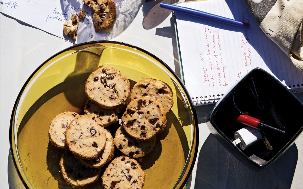 Salted Butter and Chocolate Chunk Shortbread, or Why Would I Make Another Chocolate Chip Cookie Ever Again?