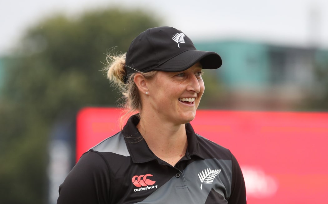 Sophie Devine the New Zealand Captain
New Zealand White Ferns v England, 1st T20 International cricket match at County Ground, Chelmsford, England on 1st September 2021.
New Zealand Women tour of England 2021.