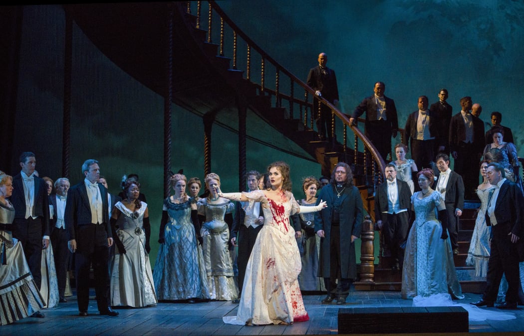 A scene from Lucia di Lammermoor