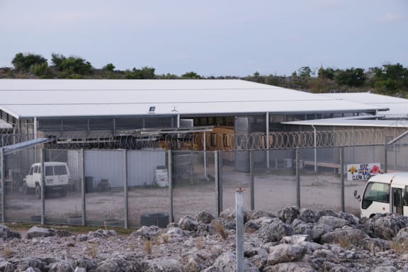 One of the detention centres on Nauru.