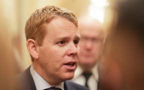 Chris Hipkins at Parliament 21 may 2019