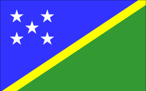 050514. Photo supplied. Pacific flags. Solomons flags