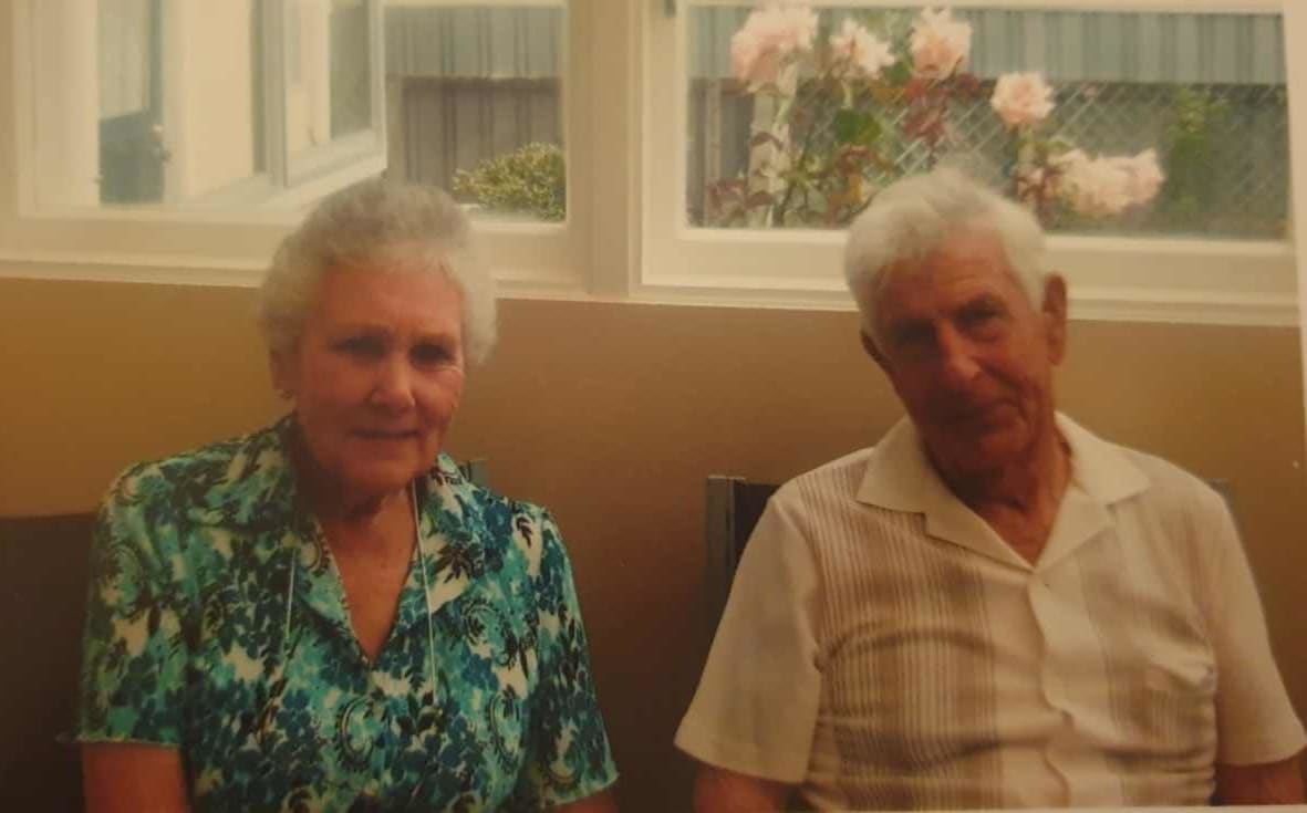 Carmen Walker and her husband, Bob. Carmen died after a cancer procedure at Waikato Hospital in 2010.
