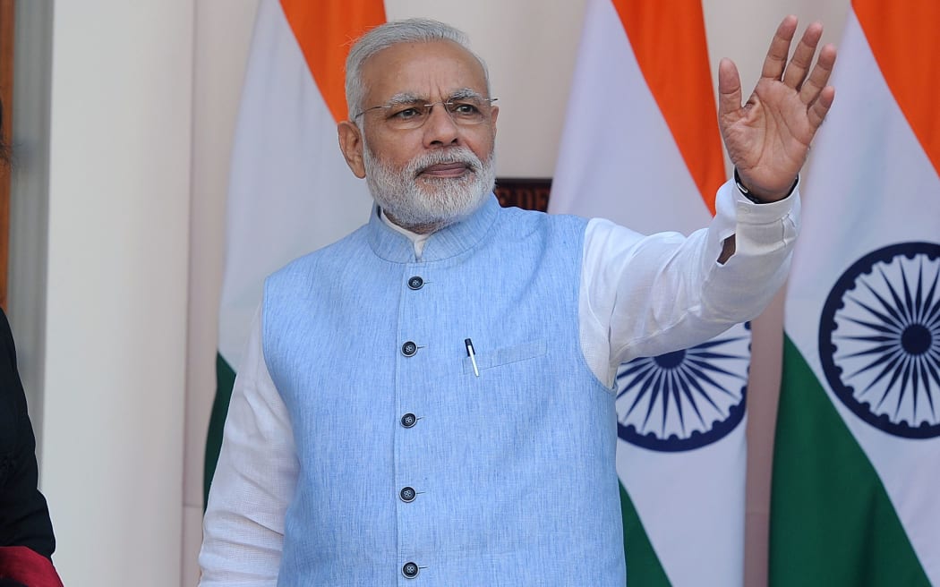 Prime Minister of India Narendra Modi.