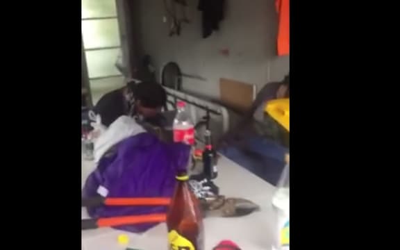 A video showing the effects of bath salts has been viewed a million times on Facebook, only one day after it was uploaded.