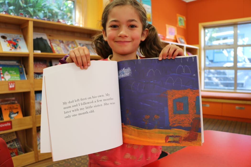 Clara Stupples reads from "A boy called Mohi" (Make Foundation publication)