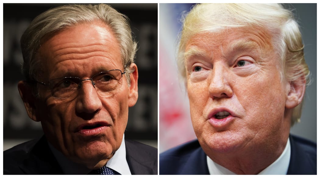 The White House under President Donald Trump is mired in a perpetual "nervous breakdown" with staff constantly seeking to control a leader whose anger and paranoia can paralyze operations for days, according to a new book by Bob Woodward.