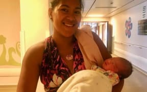 Now 1 year old, Martha was the first baby girl born in Papeete’s general hospital on 1 January 2023.