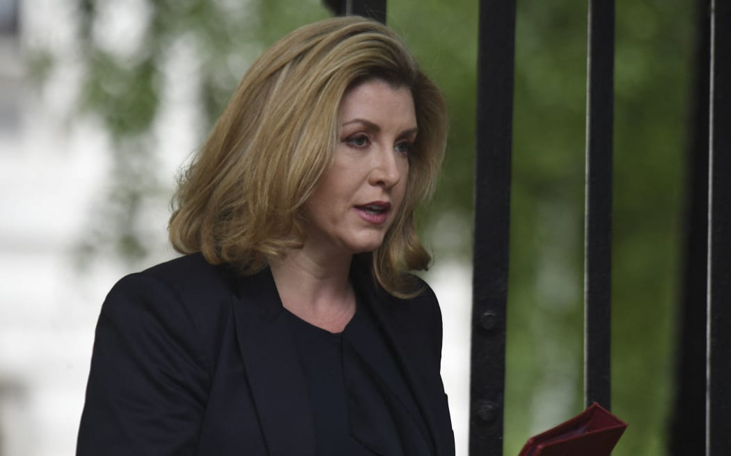 Defence Secretary Penny Mordaunt arrives at 10 Downing Street to attend weekly Cabinet Meeting, London on June 25, 2019. The New Prime Minister will be elected on July 23 and take the power on the next day, following Theresa May’s last Prime Minister Questions. (Photo by Alberto Pezzali/NurPhoto) (Photo by Alberto Pezzali / NurPhoto / NurPhoto via AFP)