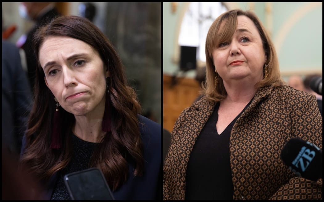 Prime Minister Jacinda Ardern and Housing Minister Megan Woods.