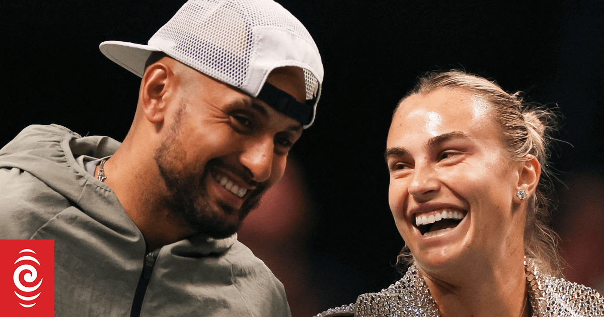 Tennis: Sabalenka, Kyrgios see only positives from 'Battle of the Sexes' match