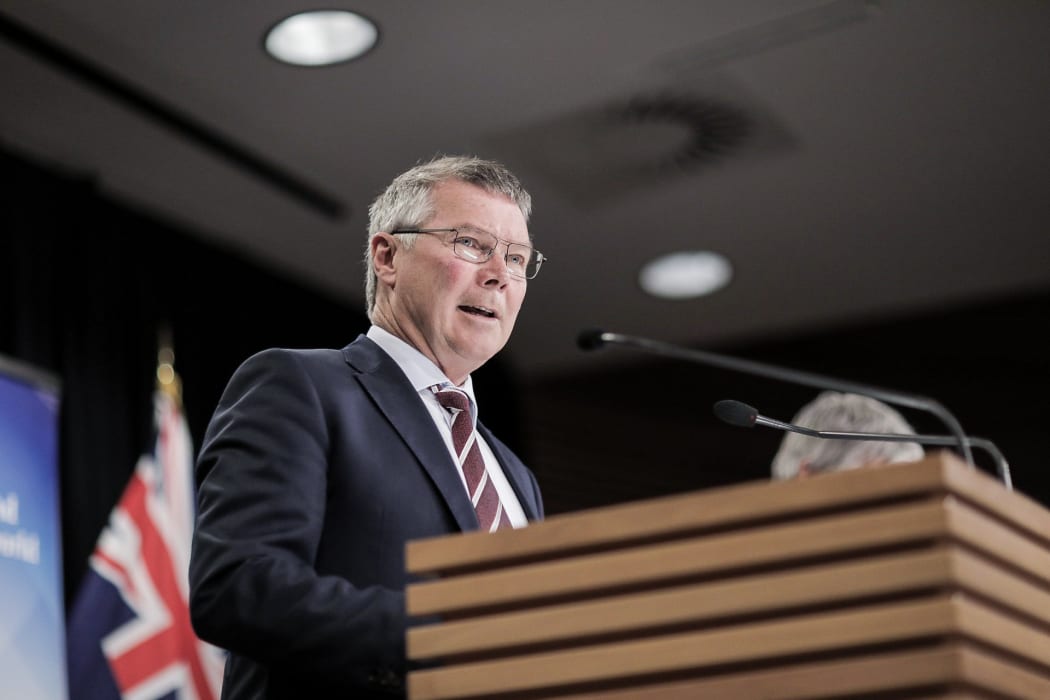 Environment Minister David Parker speaks at Parliament about the government's plan to clean up rivers, lakes and wetlands.