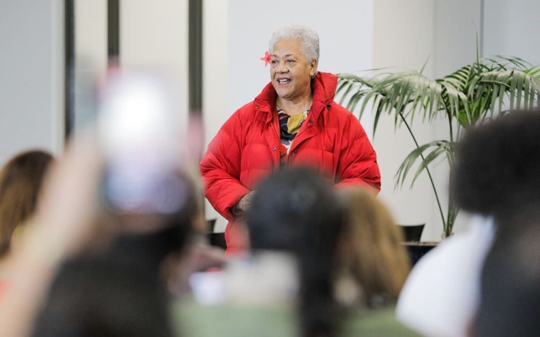 Samoa's Prime Minister Fiamē Naomi Mataʻafa in Hawke's Bay