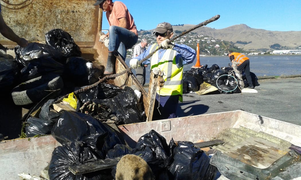Rubbish recovered in the 'Mother of All Clean-ups'.
