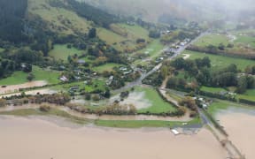The community of Little River was hard hit by flooding.