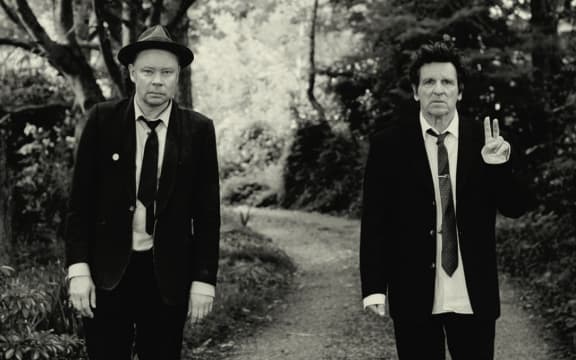 Delaney Davidson and Barry Saunders