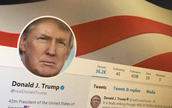 Donald Trump has an official @POTUS Twitter account, but more often tweets from his personal account
