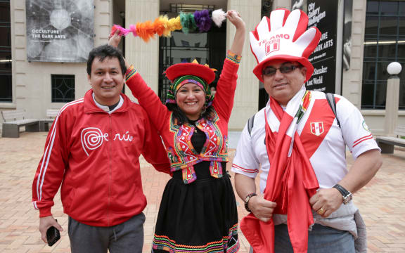 NZRefugees Assoc Vs Peru Community Friendly game Civic Square