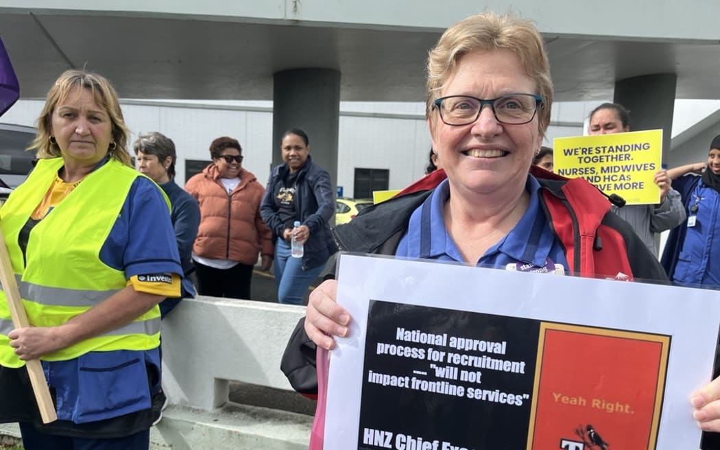 ED nurse Tracy Chisholm says her department at Waikato Hospital needs 20 extra full-time nurses and healthcare assistants.