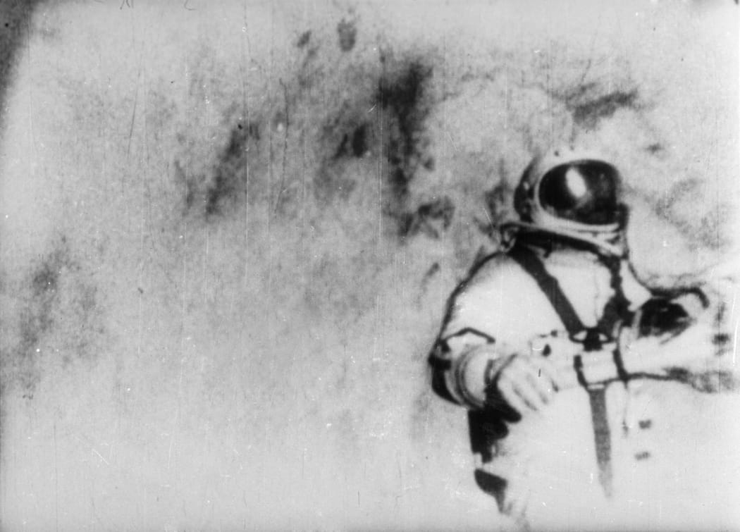 Alexey Leonov in space