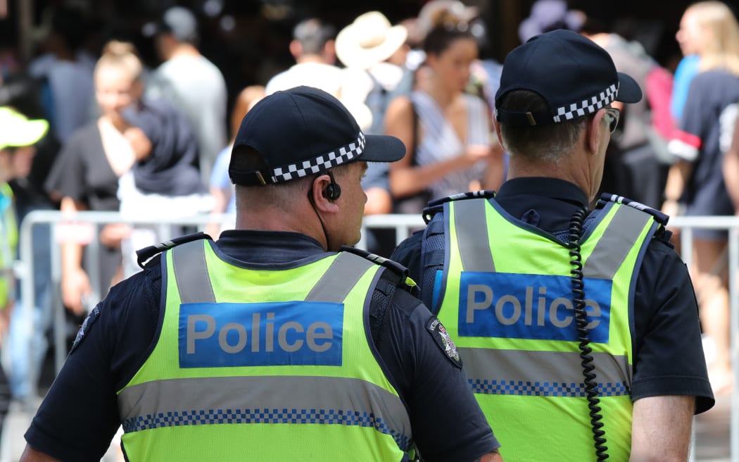 Australian police in Victoria.