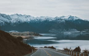 Scenic views on a South Island road.