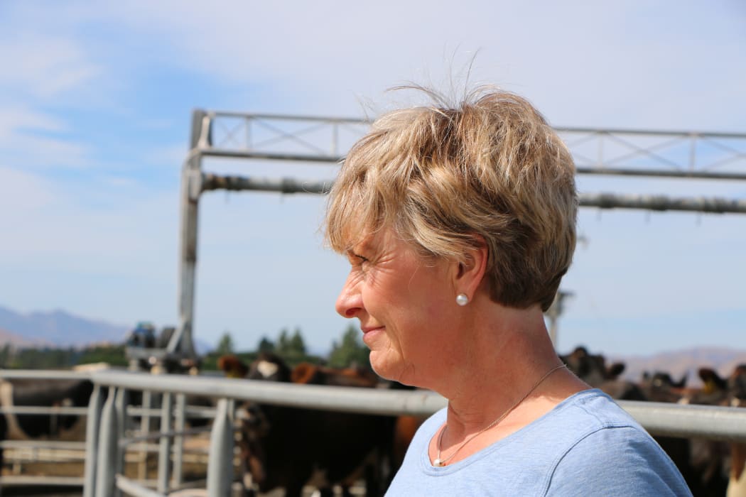 Dairy farmer Nicky Anderson.
