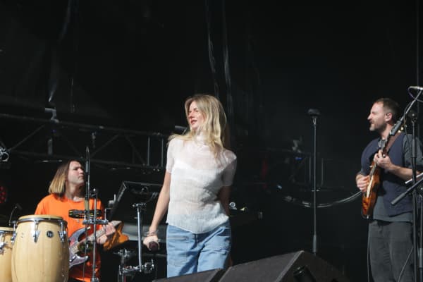 Maribou State performing on stage at Lakes Festival, Hagley Park, on 28 December, 2025.