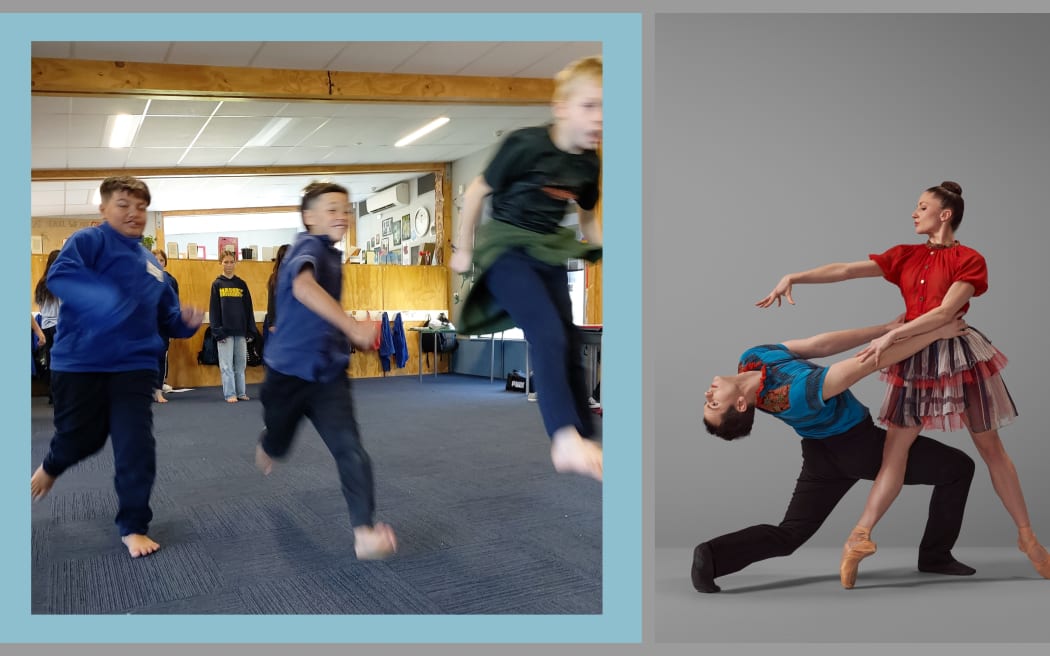 Kids dancing, Royal NZ Ballet