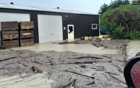 The Limery in Wairoa has been devastated by flooding.