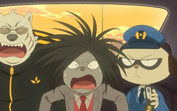 A still from Odd Taxi