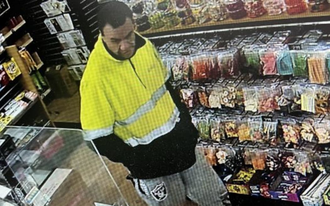 Police released this CCTV image of a man allegedly involved in an aggravated robbery in Strowan, Christchurch.