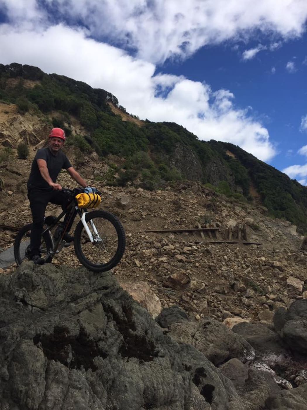 Simon Morton in Kaikoura