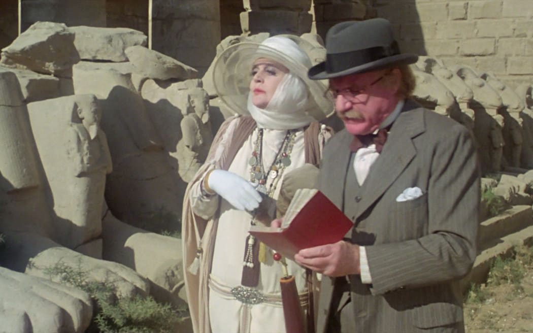 Angela Lansbury and Jack Warden in 1978's 'Death on the Nile' film adaptation.