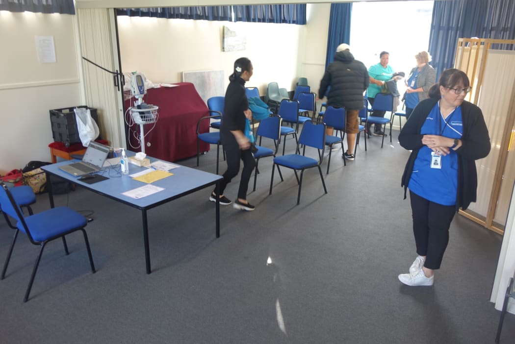 Special vaccination clinic in Taranaki.