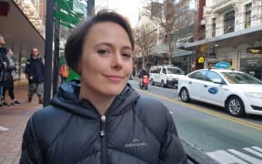 Climate campaigner Amanda Larsson.