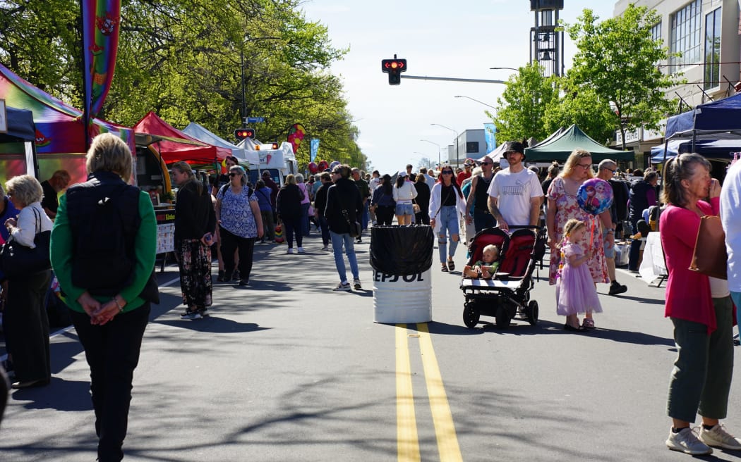 The Ashburton Market Day has historically closed East Street from Havelock Street down to Moore Street, but the Ashburton District Council has now restricted road closures in that area to outside business hours.