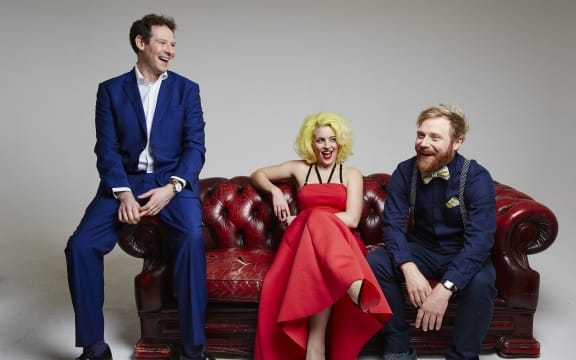 Olly Mann, Alix Fox and Ollie Peart of The Modern Mann