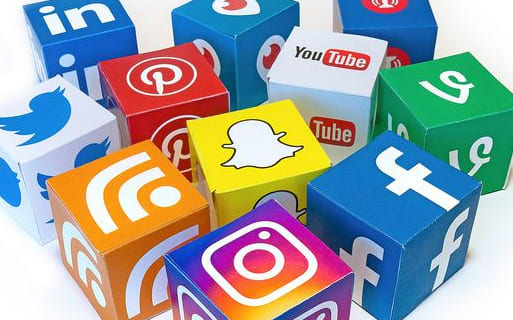Social media mix icons