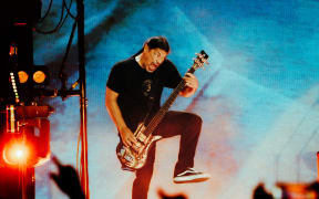 Metallica play at Auckland's Eden Park, November, 2025.